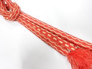 正絹　手組帯締め